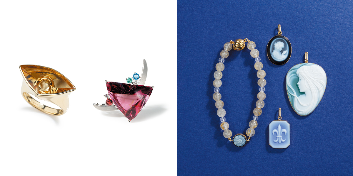 GSTV エメラルドカット イエローダイヤモンド ペンダントトップ 0.20ct